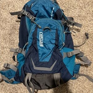CamelBak Dark Blue unisex Backpack 100oz. Used twice. Great condition!